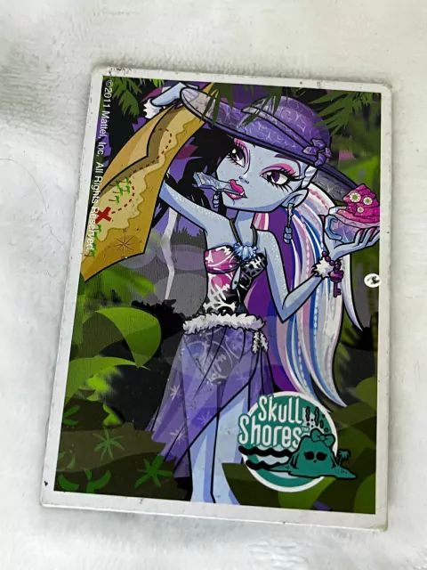 Card Abbey Skull Shores - Monster High Boneca