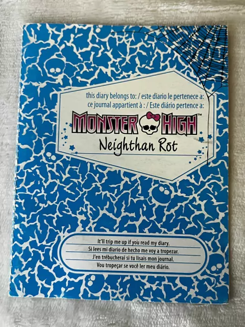Diario Neightan Rot - Monster High Boneca
