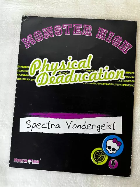 Diario Spectra Deaducation - Monster High Boneca