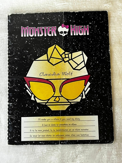Diario Clawdia - Monster High Boneca