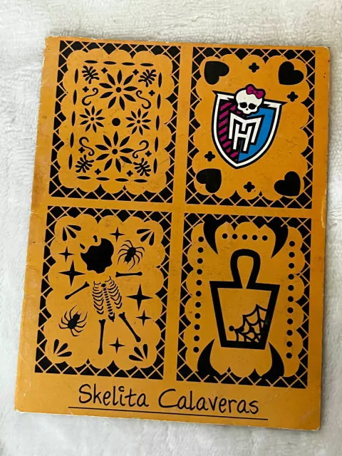 Diario Skelita art class - Monster High Boneca