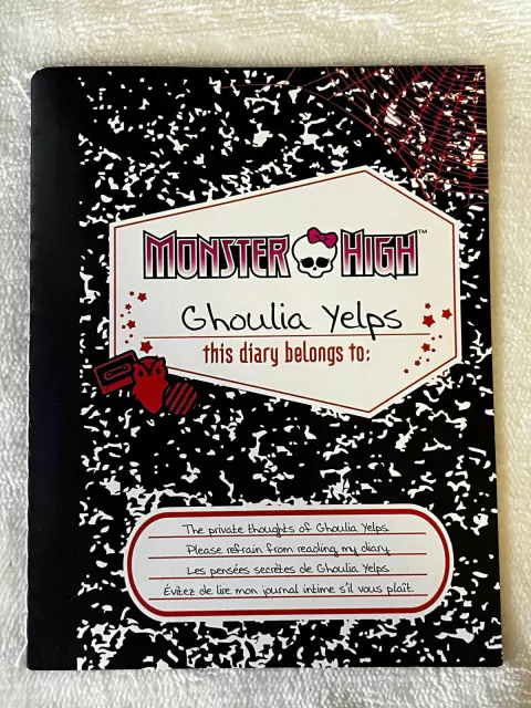 Diario Ghoulia Yelps - Monster High Boneca