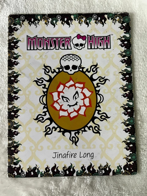 Diario Jinafire - Monster High Boneca Acessório
