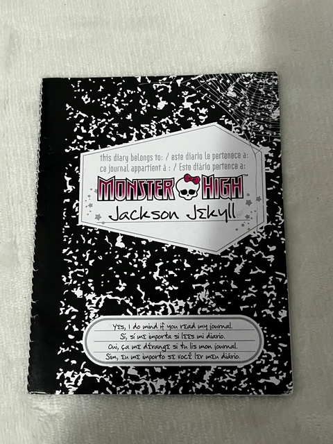 Diário Jackson Básico - Monster High Boneca - comprar online