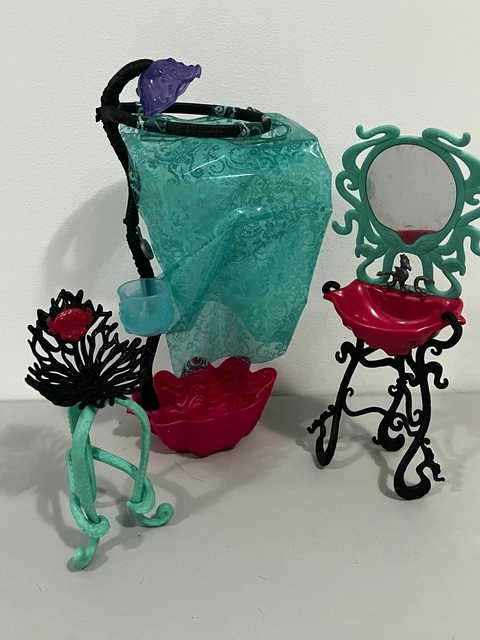 Banheiro Lagoona Playset - Monster High Boneca Acessório - comprar online