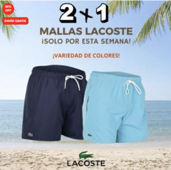 MALLAS IMPORTADAS LACOSTE ¡PROMOCIÓN 2X1!