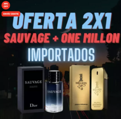 SAUVAGE DIOR + ONE MILLON PACO RABANNE de REGALO