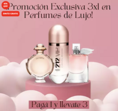 3X1 PERFUMES IMPORTADOS - LA VIE EST BELLE + 212 VIP + OLYMPEA