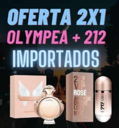 OLYMPEA PACO RABANNE + 212 CAROLINA HERRERA DE REGALO