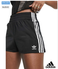 3x1 Shorts Adidas de Algodón para Mujer - comprar online