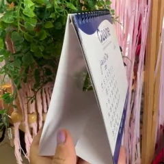 Calendário de Mesa M (com Wire-o) - comprar online