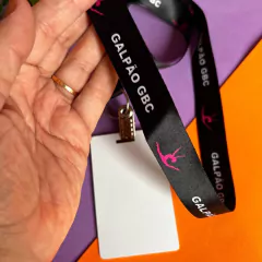 Cordão para Crachá Personalizado (10 unidades) - comprar online