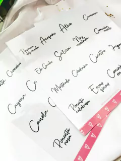 Kit 3 Cartelas de Adesivos Transparente para Temperos - comprar online