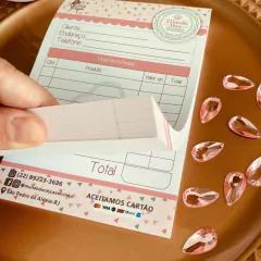 Bloco 15x21cm Colorido Personalizado com 100 Folhas na internet