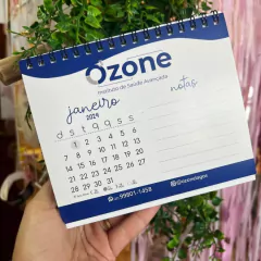 Calendário de Mesa M (com Wire-o)