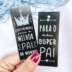 25 Tags Dia dos Pais "Super pai" Preta para Presentes, Tags para Encomendas de Pais, Super Pai - comprar online