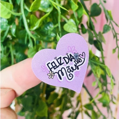 25 Adesivos de Vinil para Dia Das Mães Coração