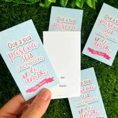 Tags de Páscoa Azul para Presentes, Cartão de Páscoa - comprar online