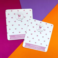 Cartela/Tag para Laços Modelo P 9x10cm na internet