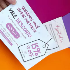 Folheto / Panfleto Personalizado 10x15cm 150g na internet