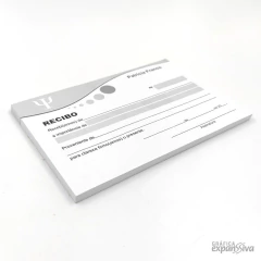 Bloco Recibo 10x15cm com 100 folhas - comprar online