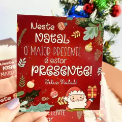 25 Cartões de Natal, Cartão para Presente ou Embalagens Feliz Natal na internet