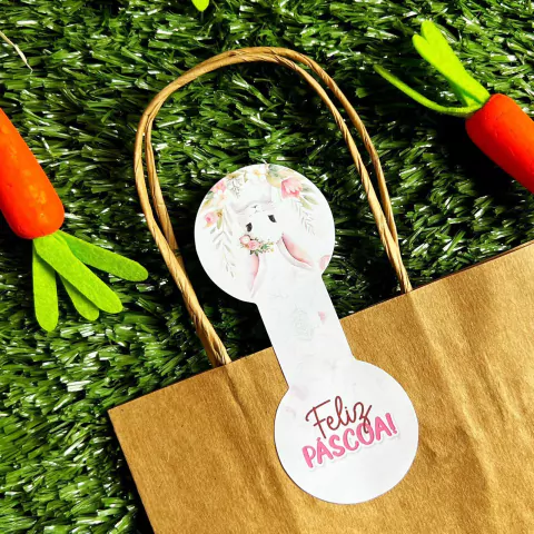 Adesivo Lacre de Páscoa - 25 Unidades