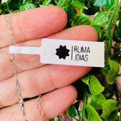 Etiquetas Personalizadas Para Joias e Óculos, Etiqueta para Óticas, Etiqueta para Bijuterias c/1000un - Personalizado