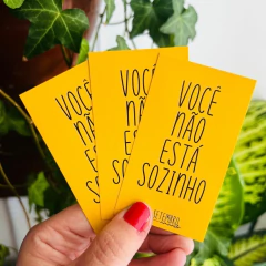 45 Cartões Setembro Amarelo com Frases VARIADAS na internet