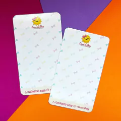 Cartela/Tag para Laços Modelo M 9x15cm - comprar online