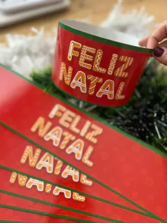 10 Cintas para Panetone "Feliz Natal" na internet