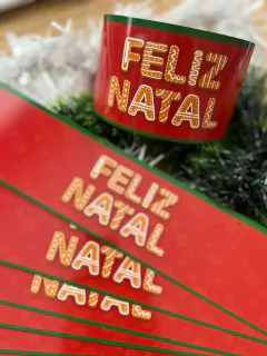 10 Cintas para Panetone "Feliz Natal" - comprar online