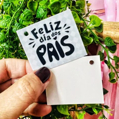 50 Mini Tags de Dia dos Pais, Feliz dia dos Pais