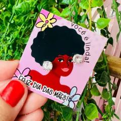 25 Mini Tags Variadas para Brincos, Mimo para Dia das Mães - Mimi Design Criativo