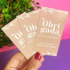 Cartões de Agradecimento para Clientes, Tags de Agradecimento - loja online