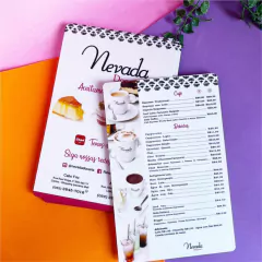 Cardápio em PVC Personalizado - comprar online
