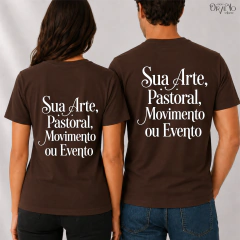 Camiseta Personalizada 100% Algodão - Estampa G - loja online