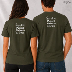 Imagem do Camiseta Personalizada 100% Algodão - Estampa P