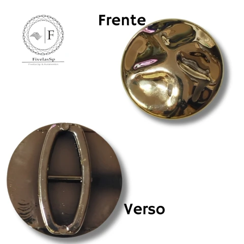 Fivela Plástico ABS modelo Casco de tartaruga redondo 2 ou 6 unidades