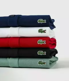 lacoste importado ¡3x1! una chomba + 2 short de baño de regalo - comprar online