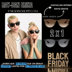 ¡¡OFERTA 2X1 BOMBA!! LENTES RAYBAN ERIKA - comprar online