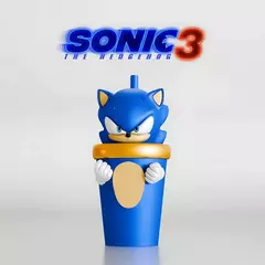 Vaso Personajes de Sonic con Sorbete - 300ml - comprar online