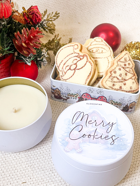 Vela Aromática Merry Cookies 160g