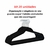Imagem do Kit Cabide Veludo Para Roupas Adulto Fino Resistente Premium Preto - ORGANIZALUX