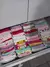 10 Colmeia Organizadora para roupas de bebê, bodys, sungas, cuecas boxer, fraldas de pano (M) 10x15x35cm 10 Nichos Branco - Organizalux - ORGANIZALUX - Colmeia Organizadora de Gavetas