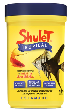 Shulet Tropical – Escamas nutritivas para peces de agua cálida