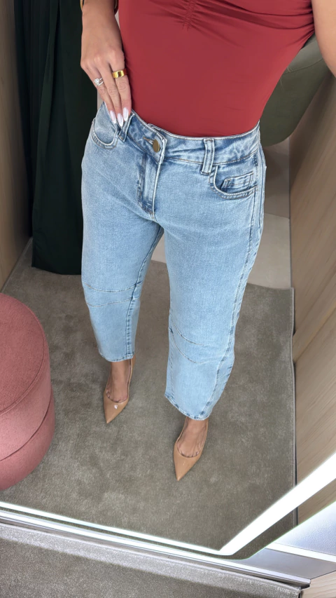 CALÇA JEANS LOUISE - AQUARELLA - comprar online