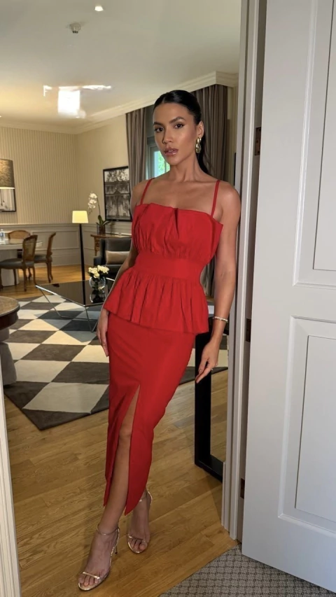 CONJUNTO VERMELHO MELISSA - CAROL DIAS - comprar online