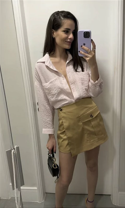 Camisa Rosa Leticia - cloude