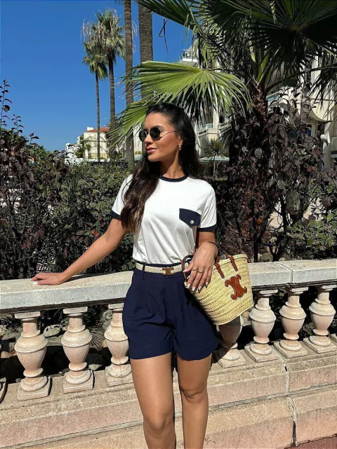 CONJUNTO AZUL CECILIA - CAROL DIAS